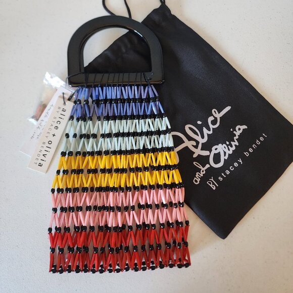 Alice & Olivia Beaded Bag "NEW" - Picture 6 of 13